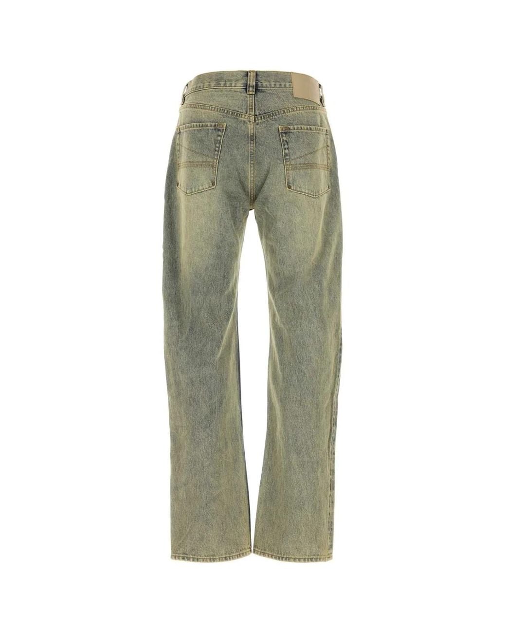 Entire studios Green Slem Jeans Surface Wave
