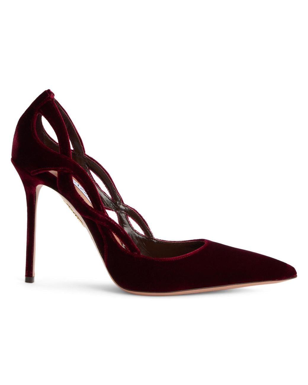 Aquazzura Brown Contour Pump 105