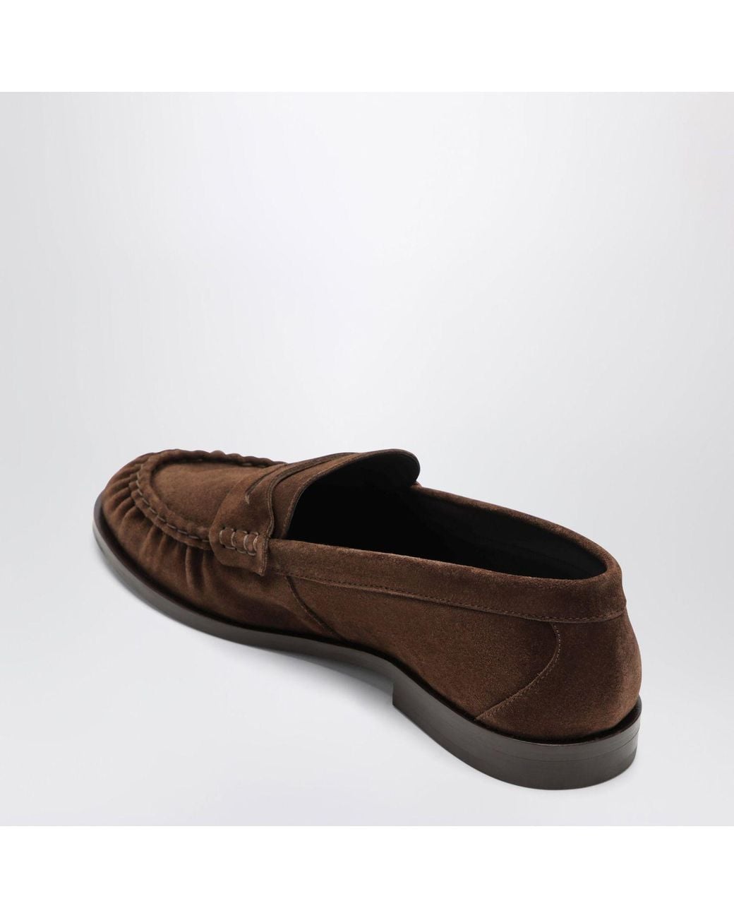 VINNY'S Brown Vinnys Louee Vale Loafers for men