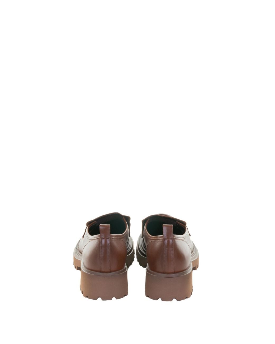 Guglielmo Rotta Brown Leather Moccasin