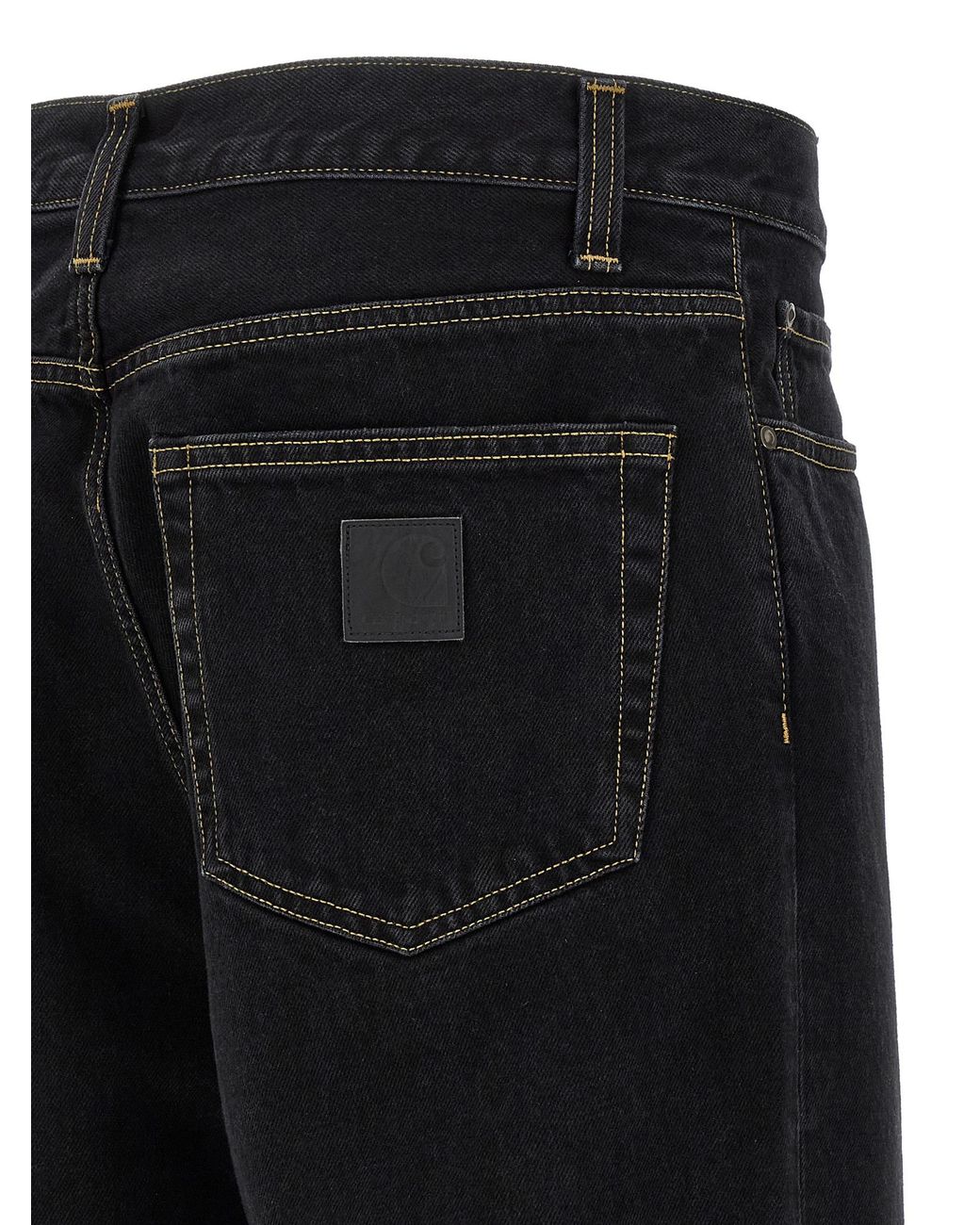 Carhartt Black 'Aaron' Jeans for men