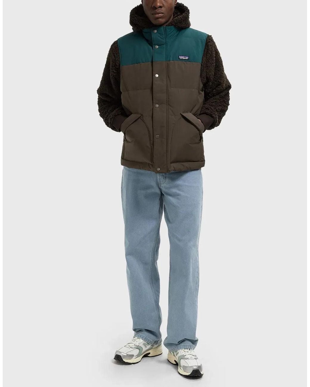 Patagonia Green Downdrift Logo Vest for men