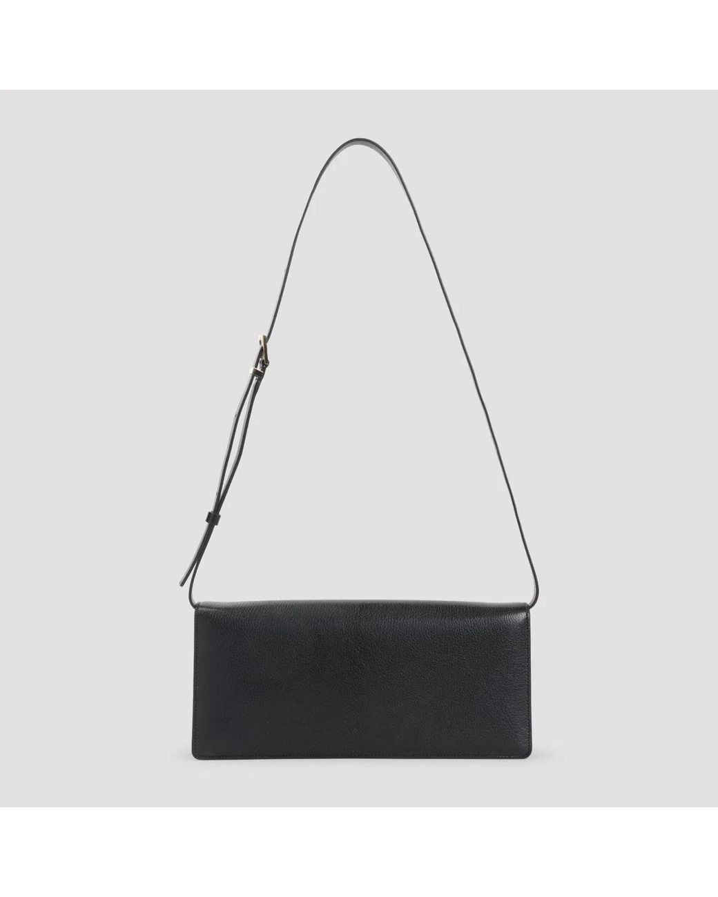 Tom Ford Black Double T Shoulder Bag
