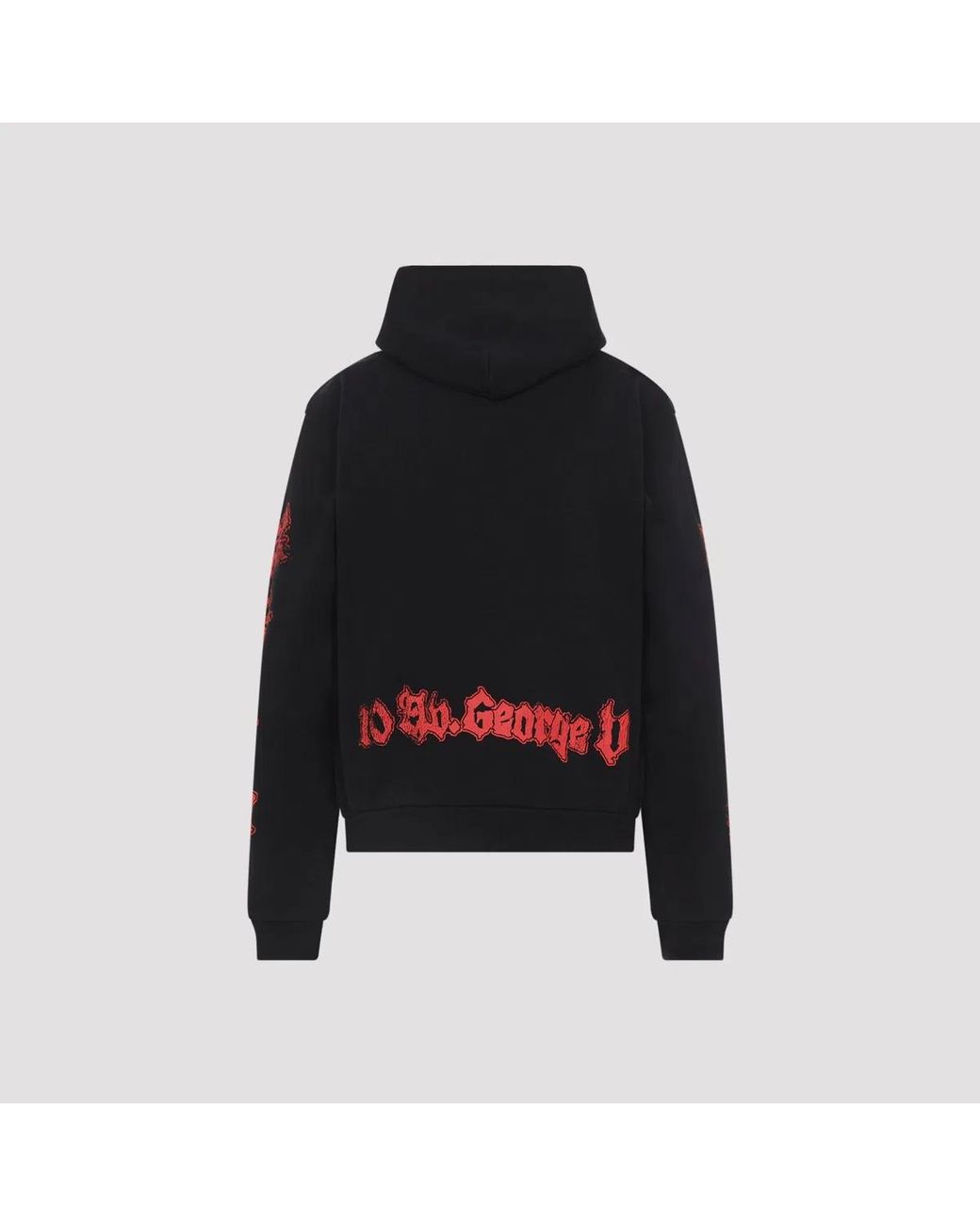 Balenciaga Black Cotton Sweatshirt