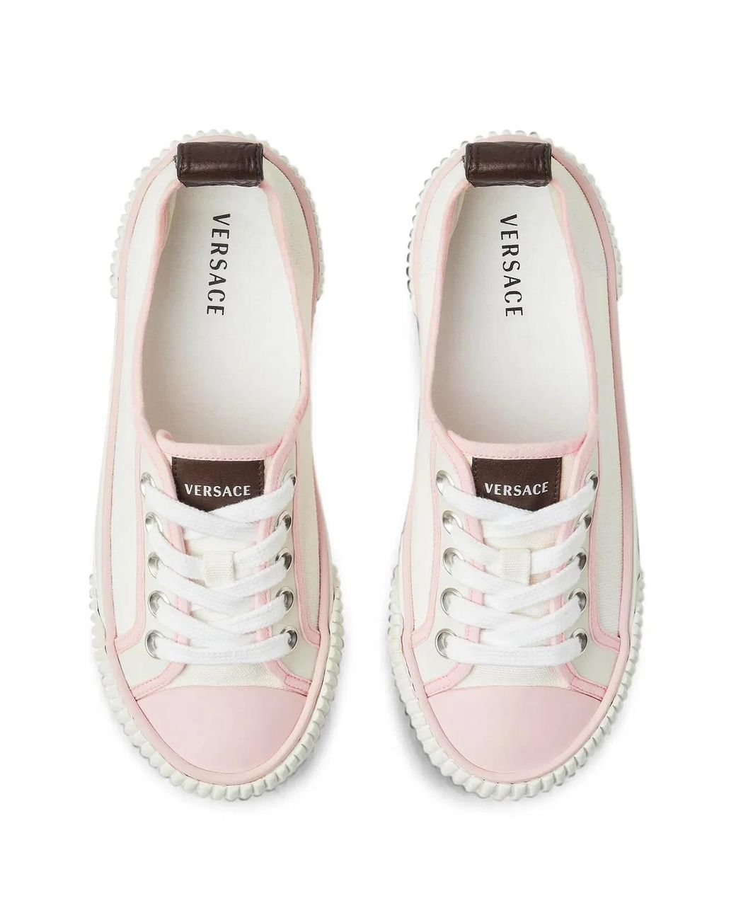 Versace White Goliath Canvas Sneaker