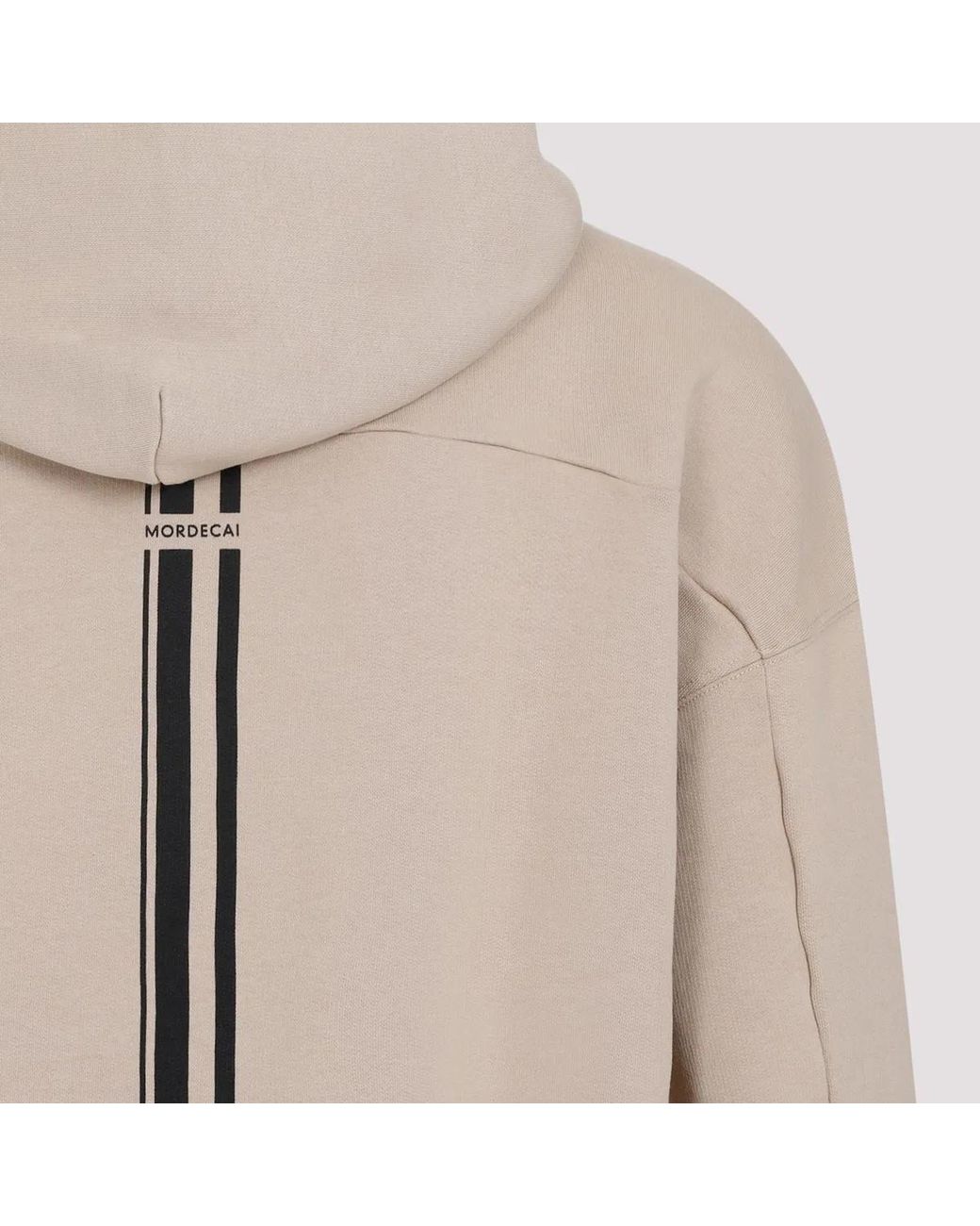 Mordecai Gray Hooded Sweatshirt for men