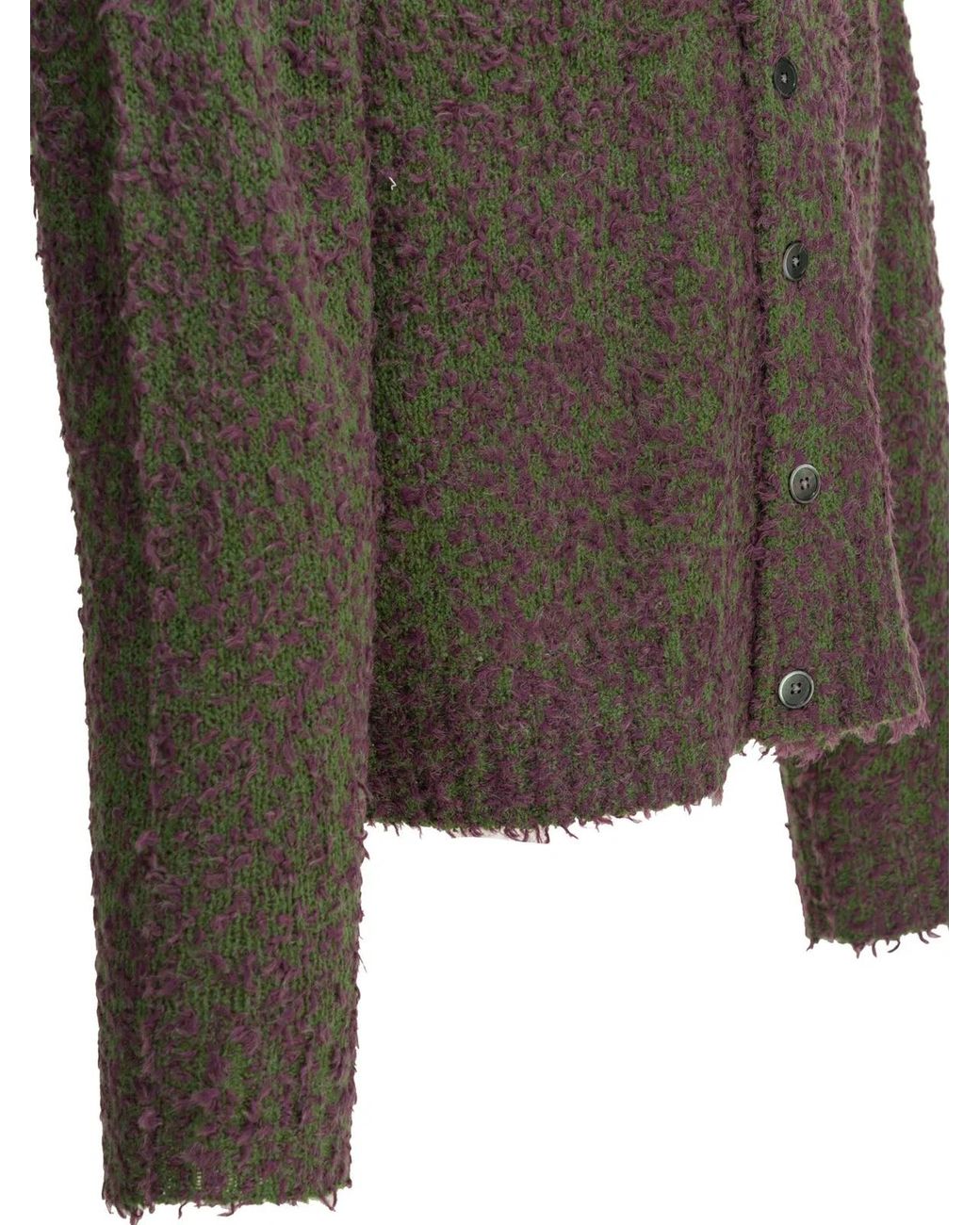 Stussy Green Stussy Nylon Wool Acrylic Alpaca Knitwear for men