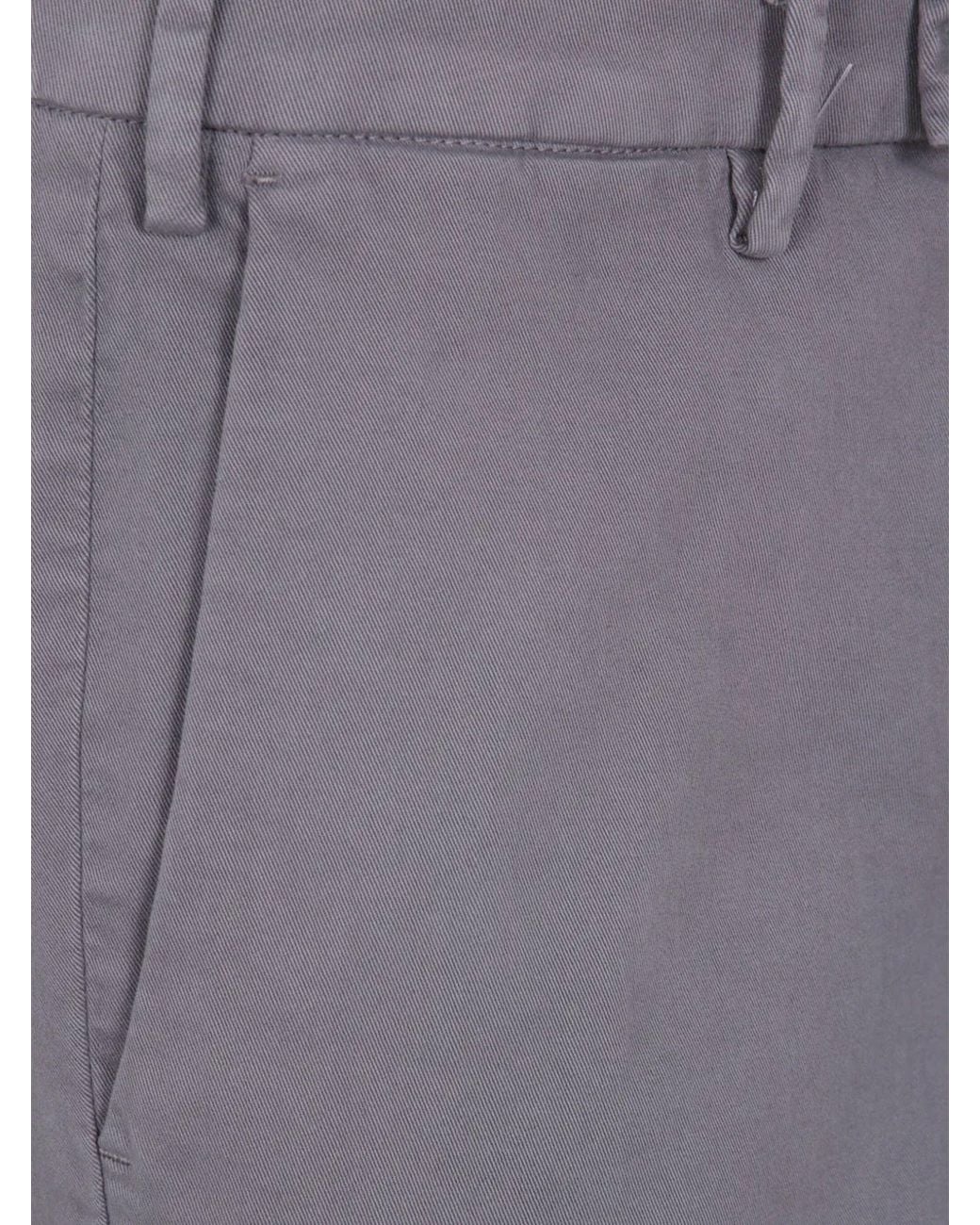 Michael Coal "Capri American Pocket" Trousers in Gray for Men | Lyst