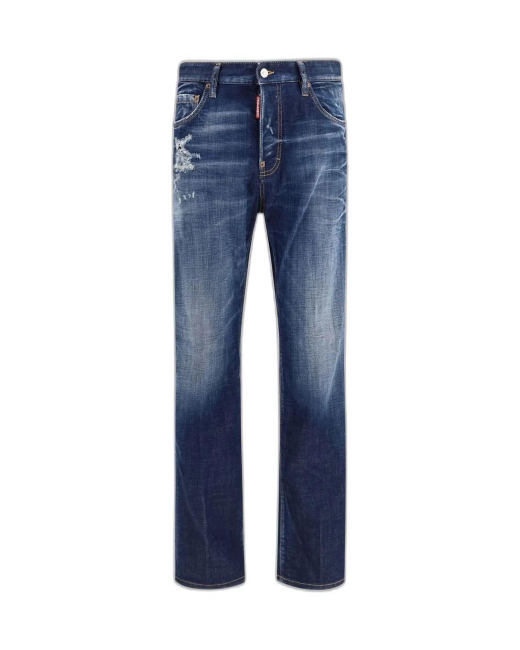 DSquared² Blue Cotton Jeans for men