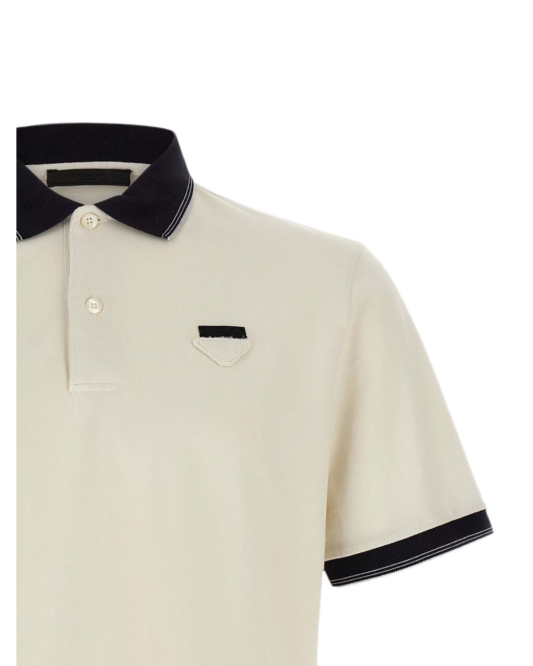 Prada White Polo for men