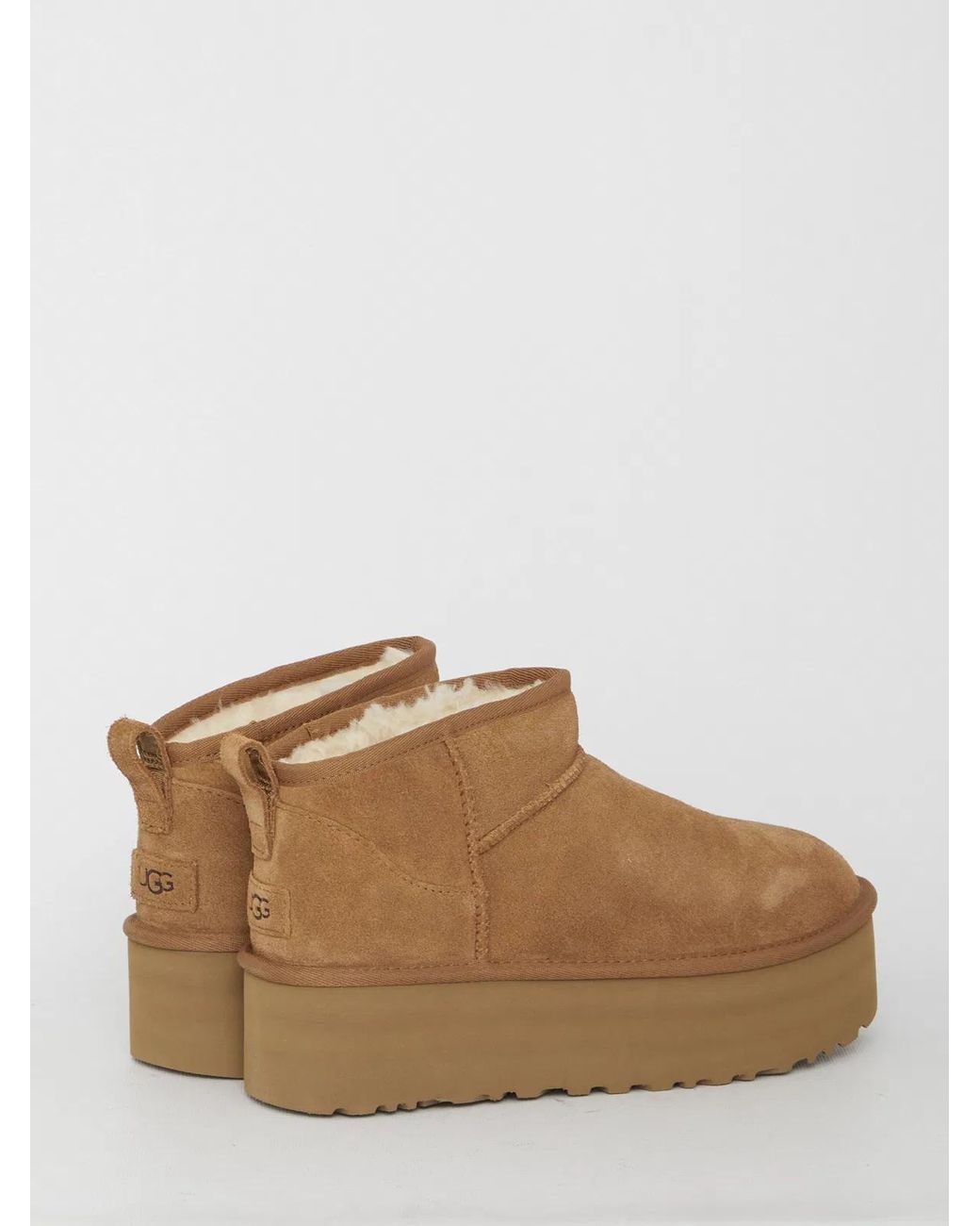 Ugg Brown Classic Ultra Mini Platform