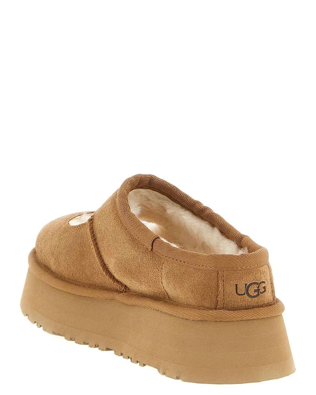Ugg Brown 'Bea Mary Jane' Sabots