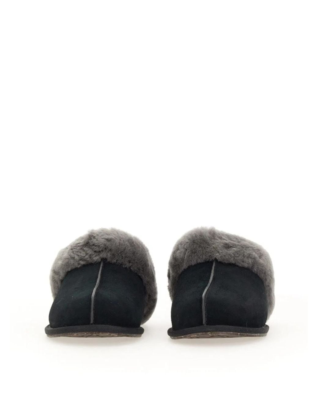 Ugg Black Scuffette Ii Suede Slippers