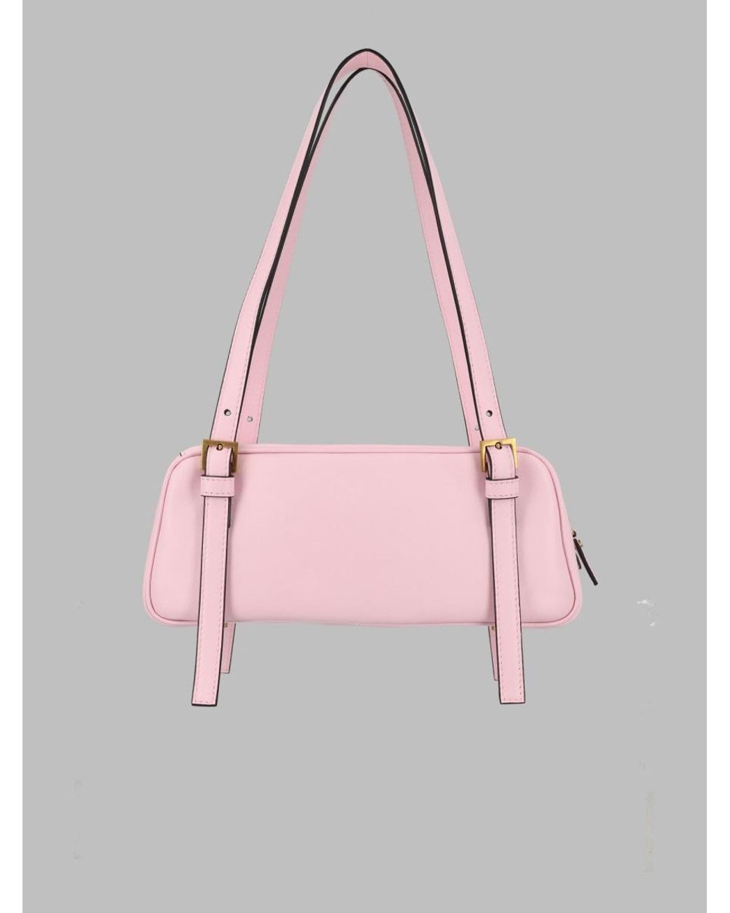 Versace Pink Small Shoulder Bag With Signature Style