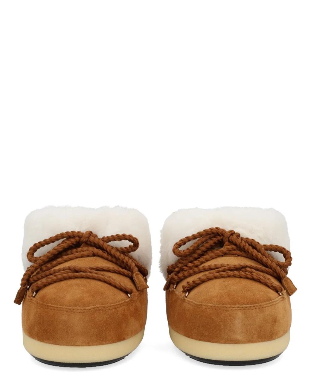 Moon Boot Brown Leather Evx Mules