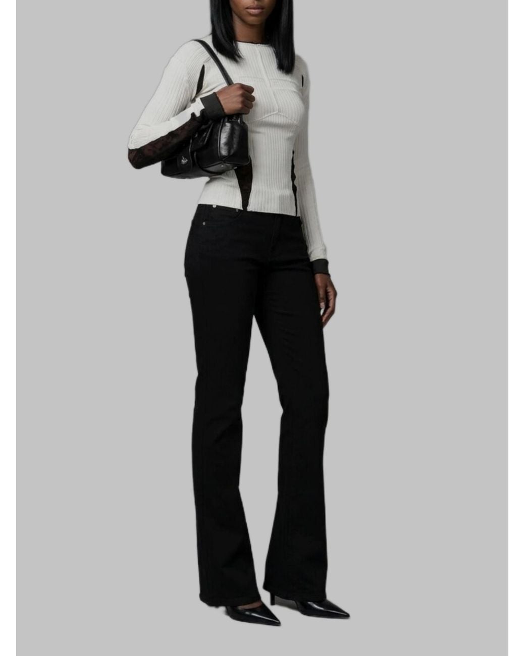 Haikure Black Chewy Od Jeans