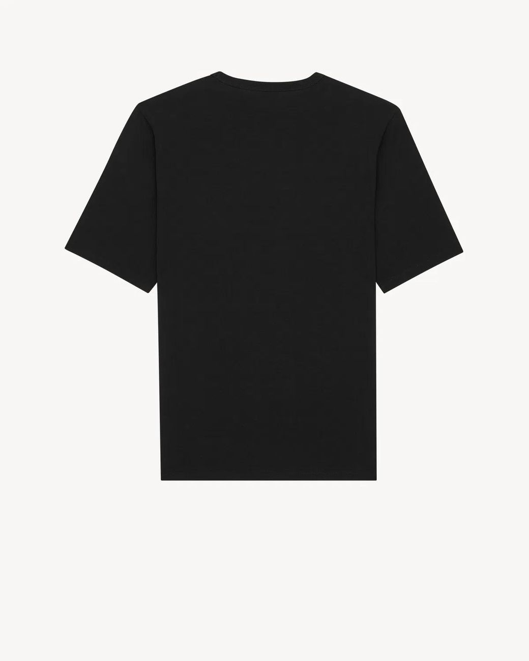 Saint Laurent Black Cotton T-Shirt for men