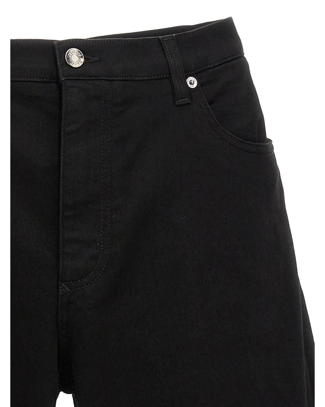Dolce & Gabbana Black Dolce&Gabbana Stretch Denim Bermuda Shorts for men