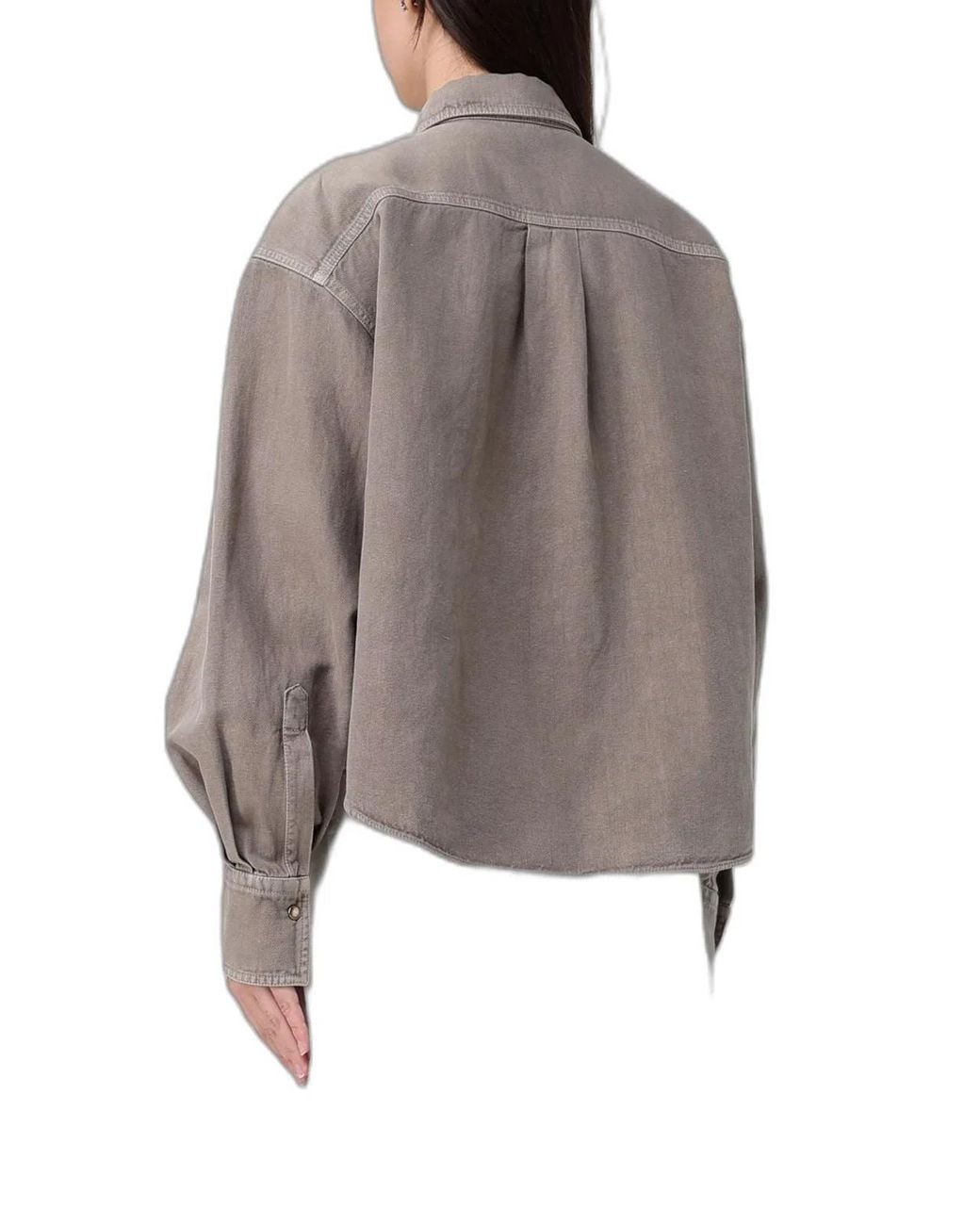 Brunello Cucinelli Brown Shirt