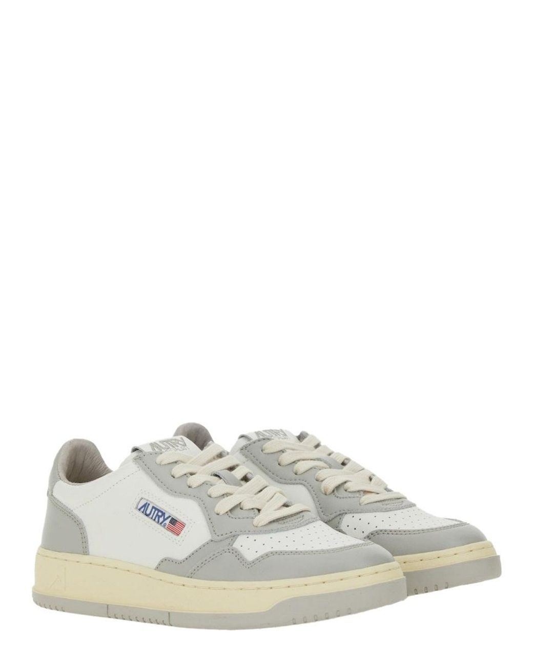 Autry White Medalist Low" Sneaker
