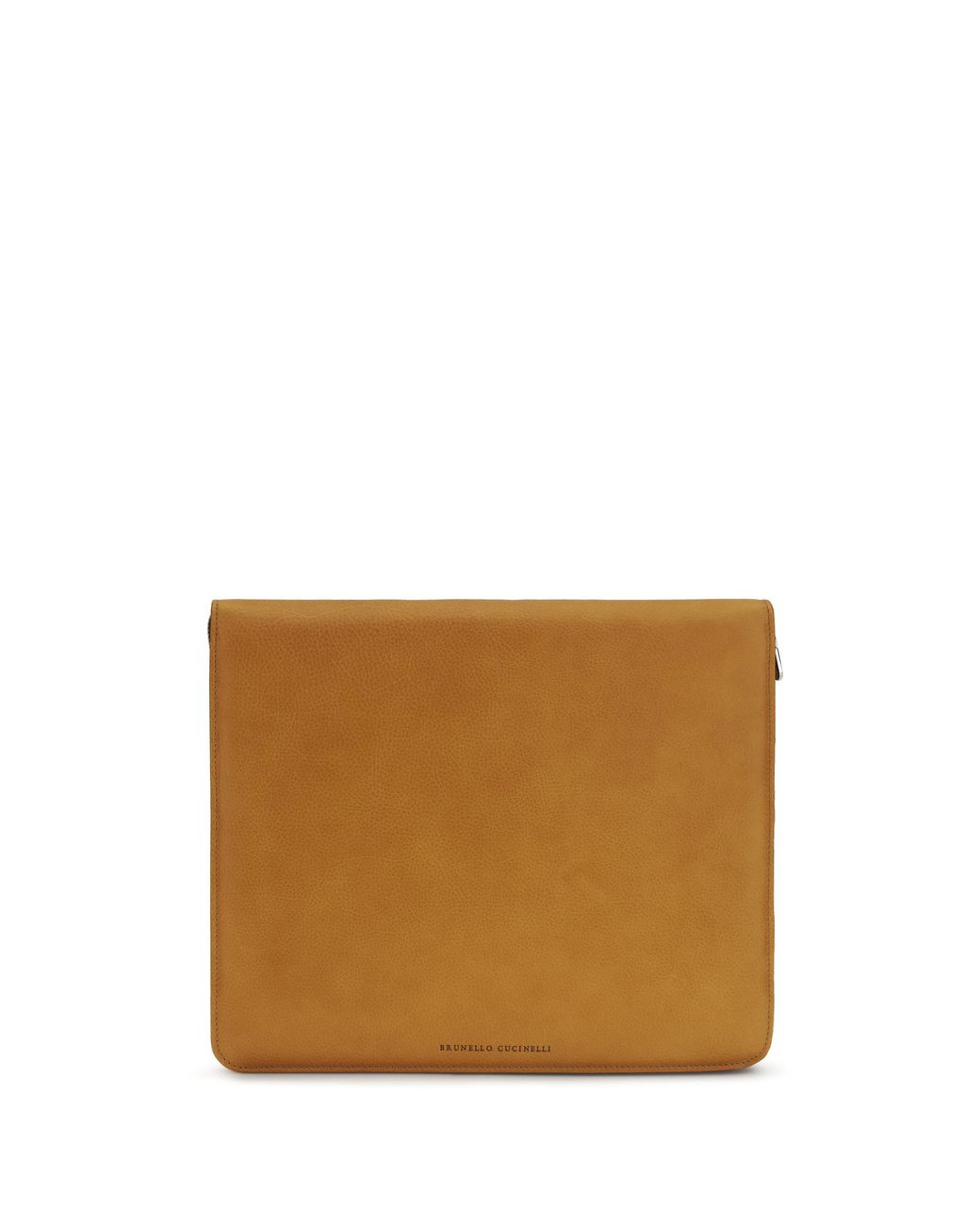 Brunello Cucinelli Brown Laptop Case Calf Leather for men