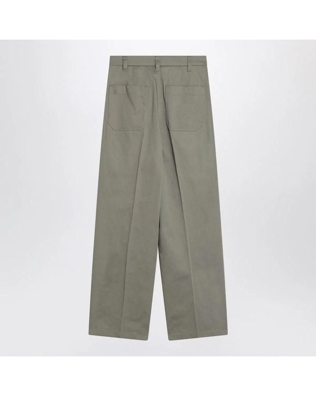 Department 5 Gray Sage Cotton Trousers