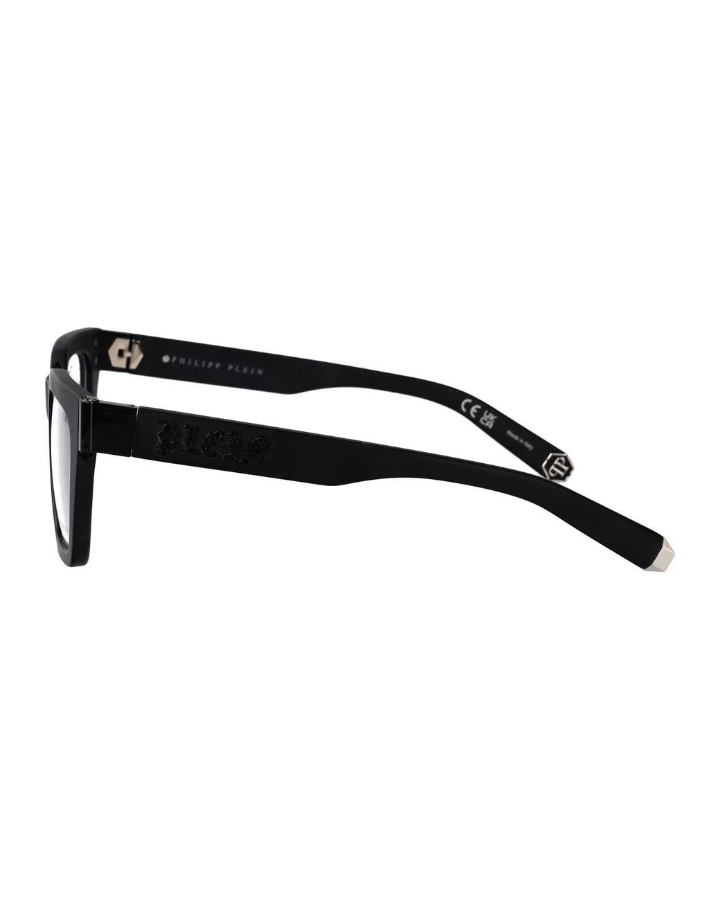 Philipp Plein Black Acetate Glasses