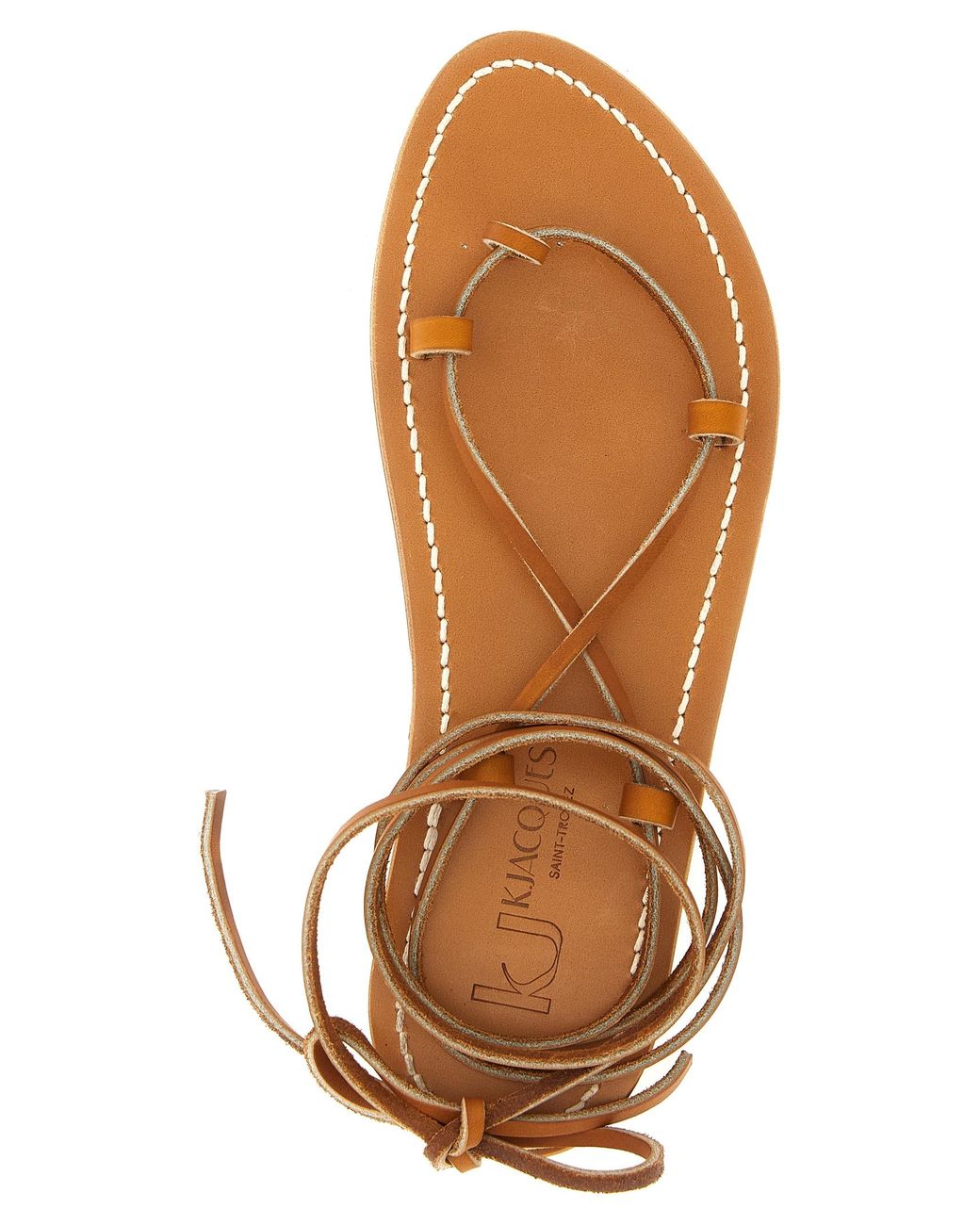 K. Jacques Brown 'Bikini' Sandals