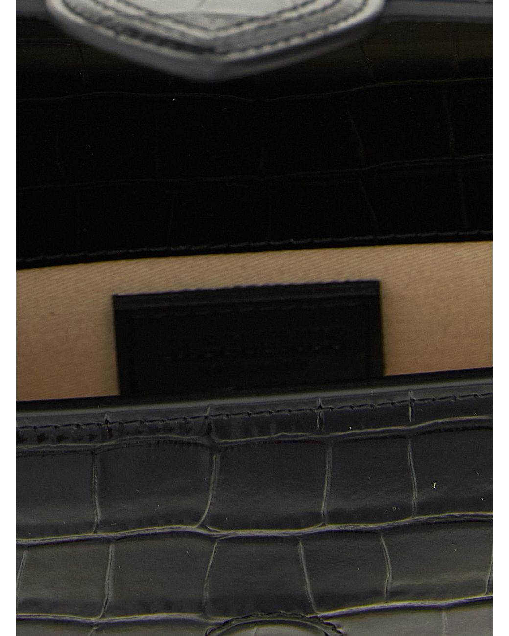 Jacquemus Black 'La Pochette Bambino' Clutch