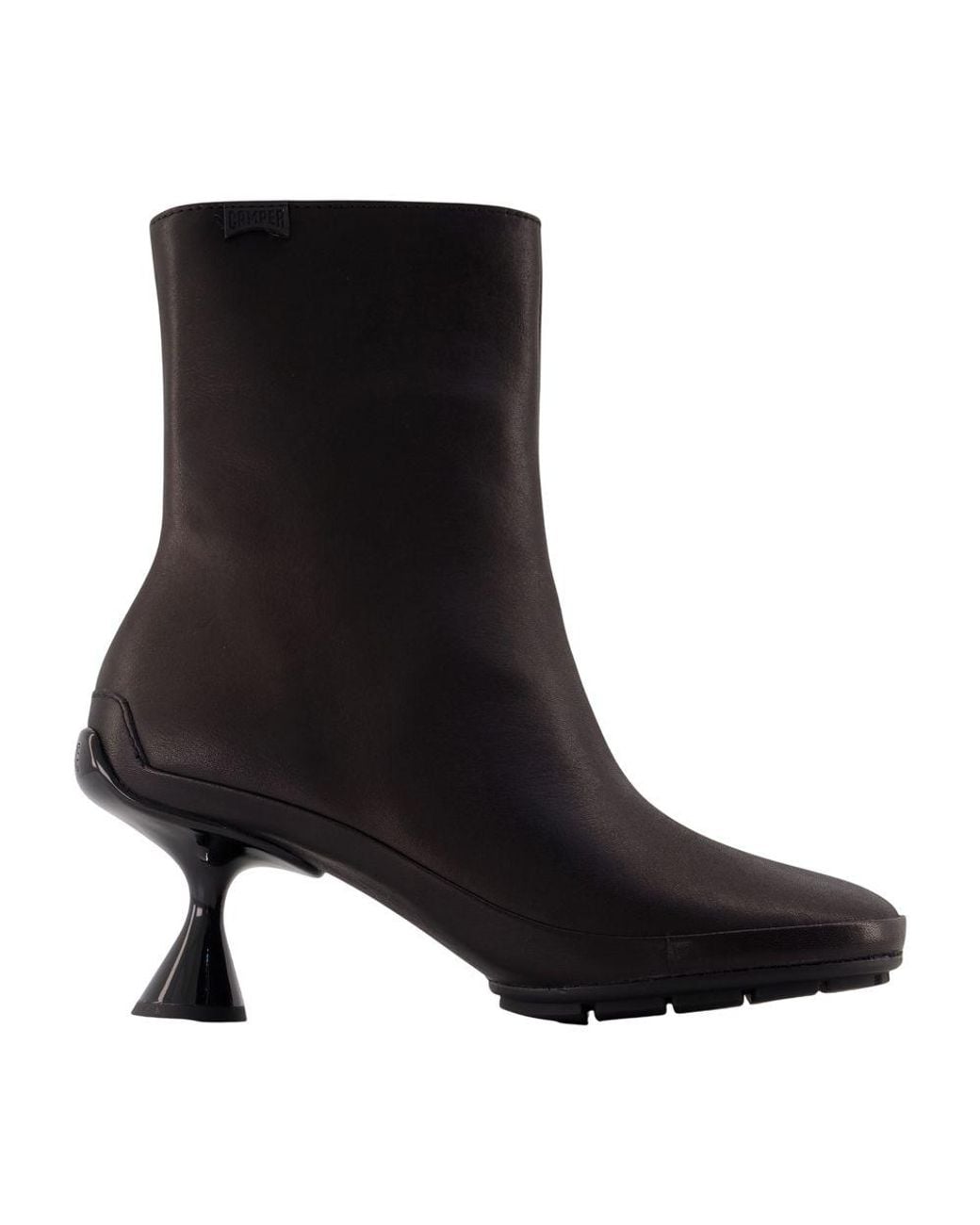 Camper Black Gobi Ankle Boots