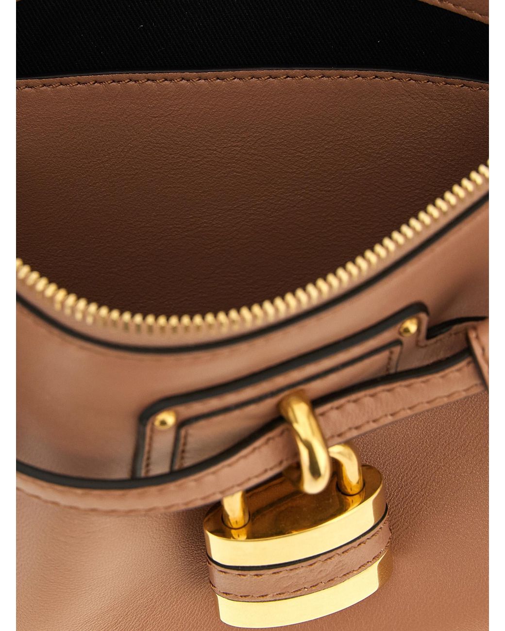 Chloé Brown 'Paddington Sling' Mini Clutch