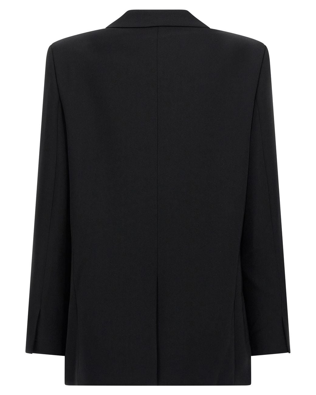 Theory Black Double-Breasted Blazer