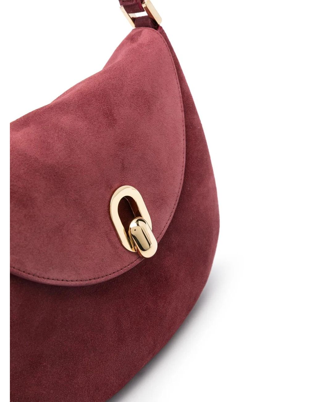 SAVETTE Purple Small Tondo Hobo