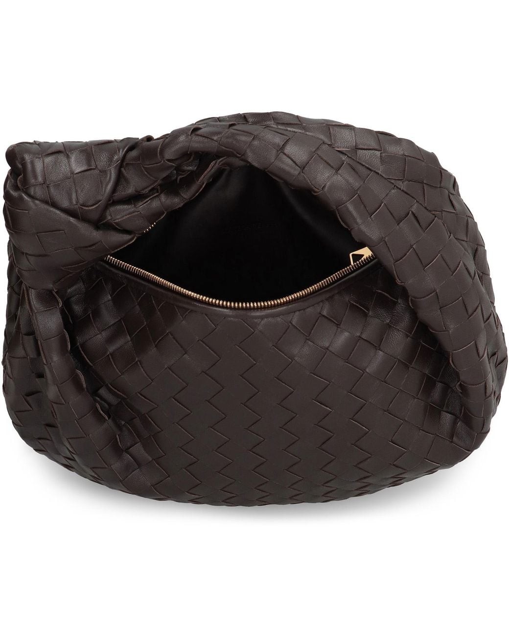 Bottega Veneta Brown Teen Jodie Handbag