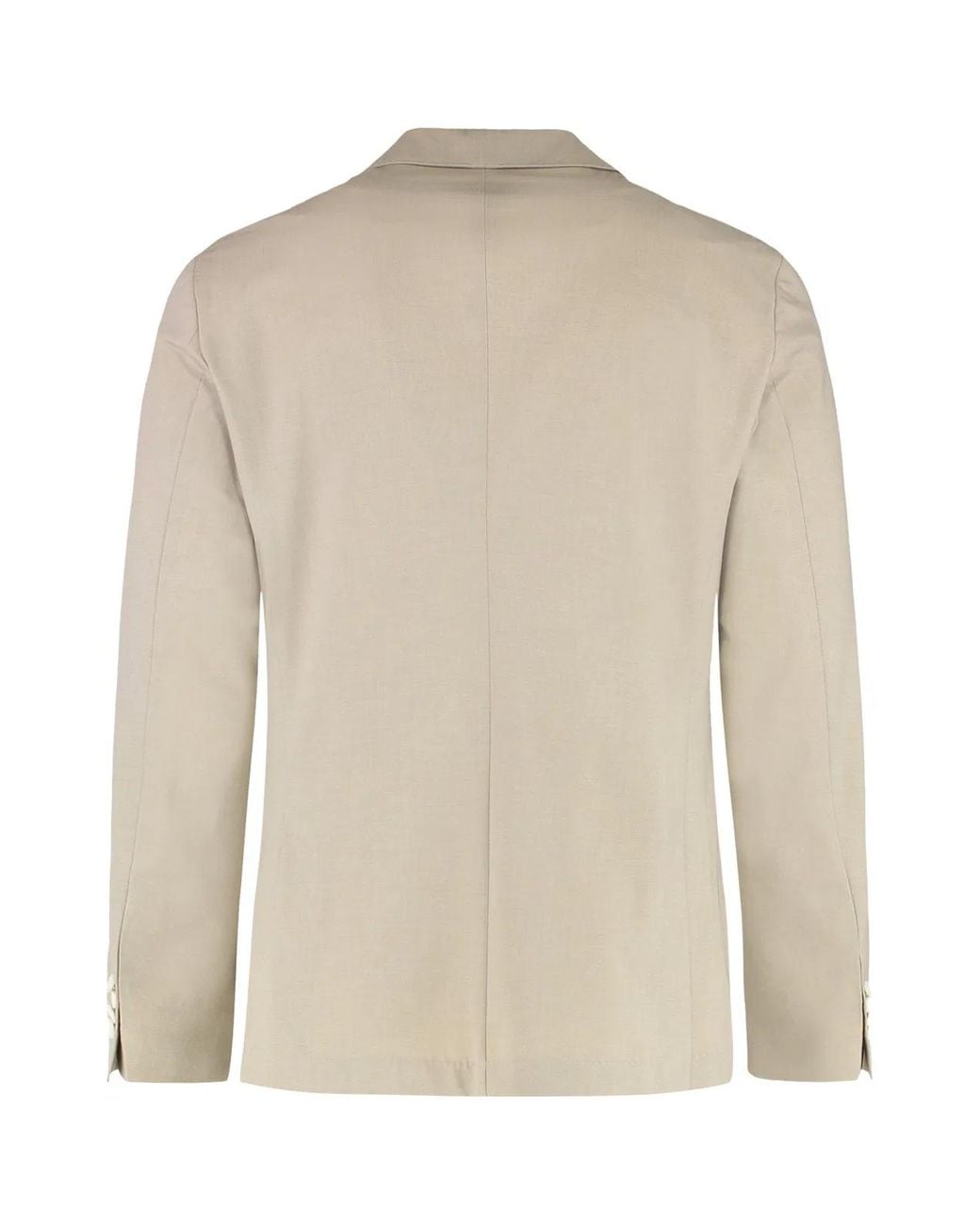 Boss Natural Single-Breasted Two-Button Jacket for men