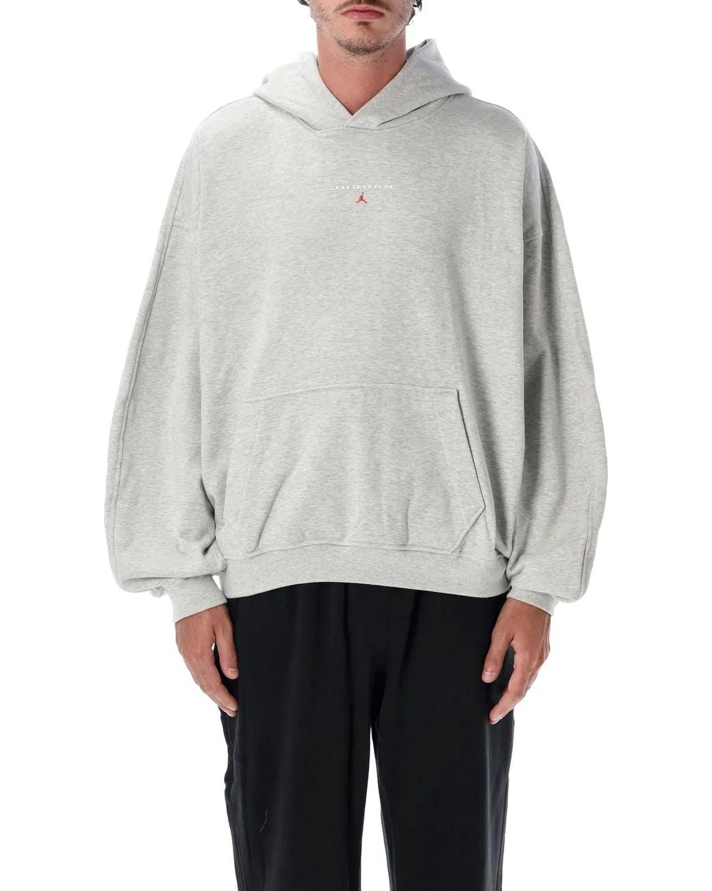 Nike Gray Essential Hoodie for men