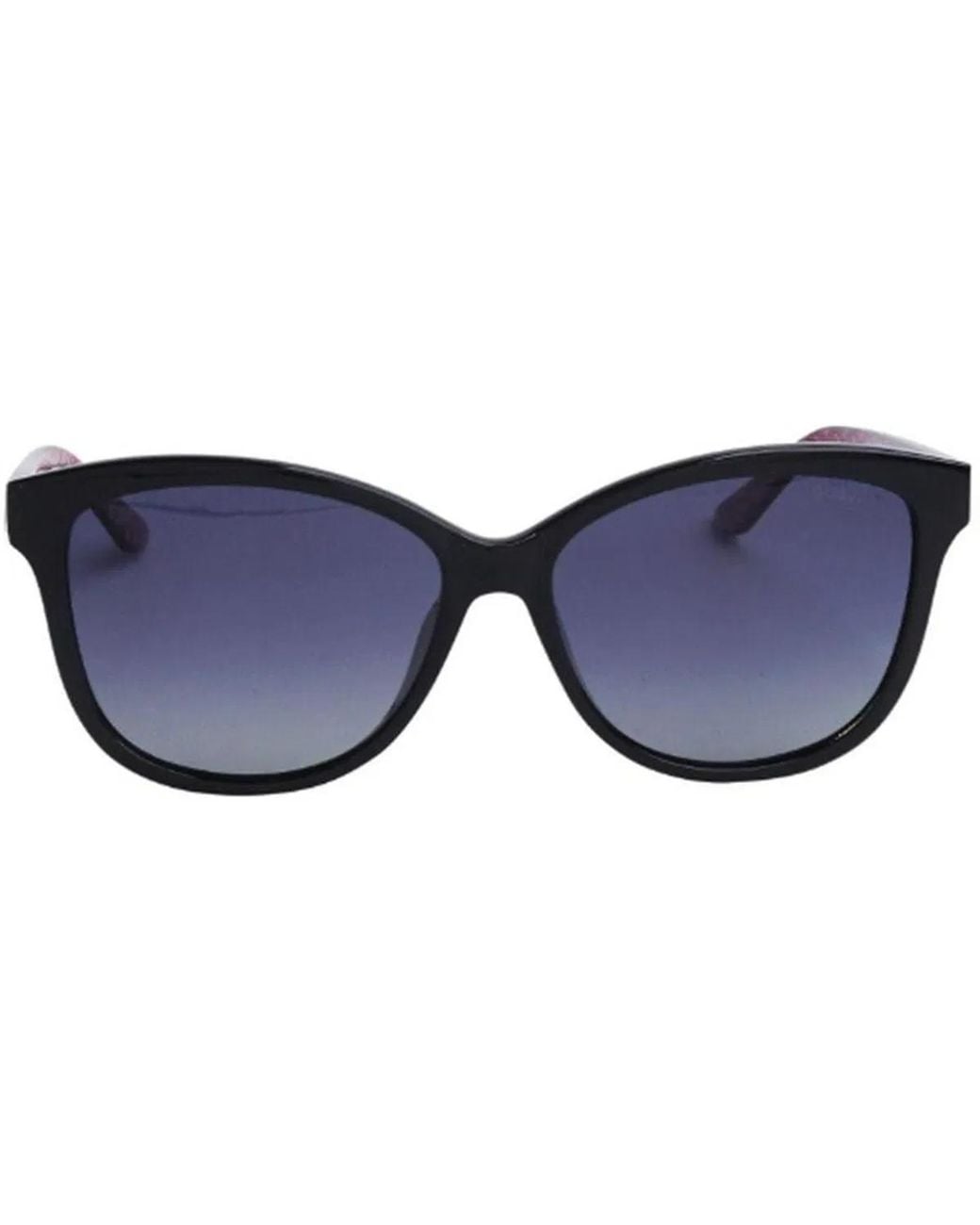Guess Blue Nero Lucido Fumo Polar Injectate Sunglasses