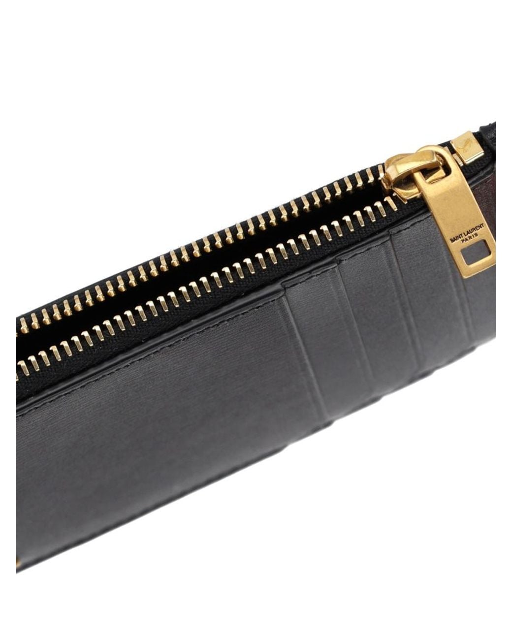 Saint Laurent Black Mini Wallet for men
