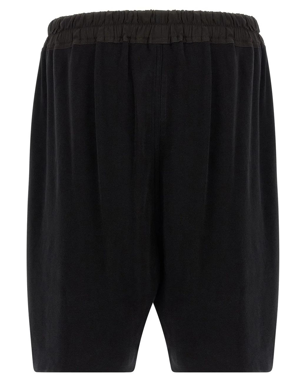 Rick Owens Black 'Boxers' Bermuda Shorts for men