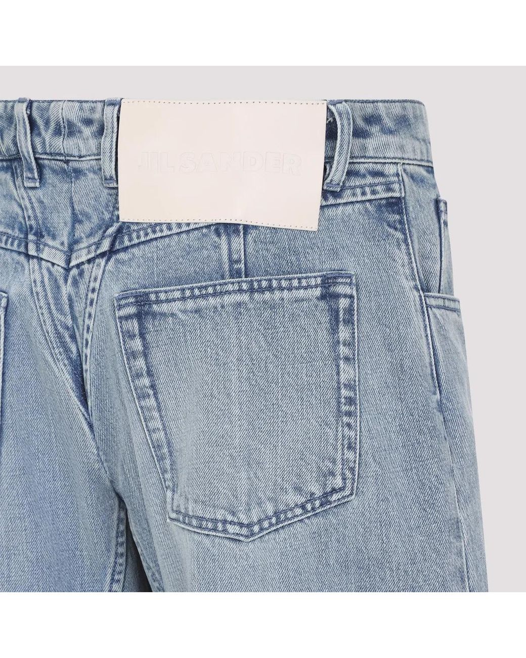 Jil Sander Blue Trouser 69 Aw 20 Gw