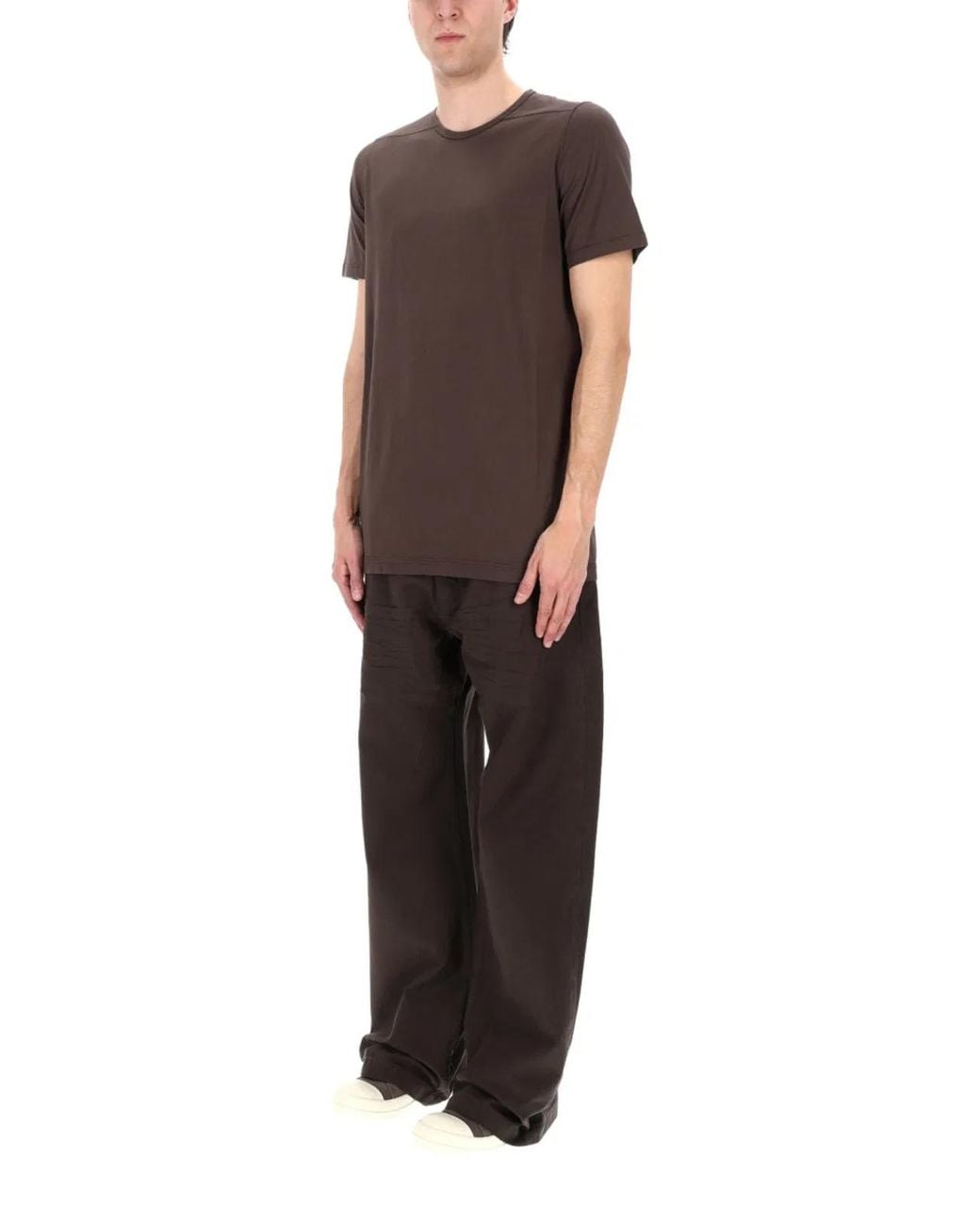 Rick Owens Brown Cotton Jeans for men