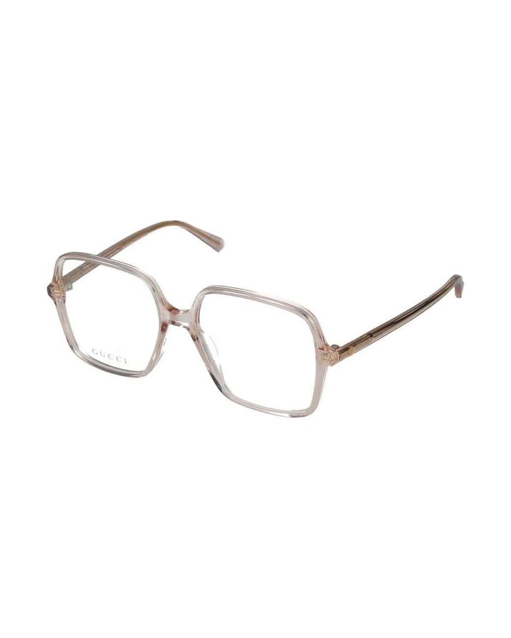 Gucci Black Eyeglasses Gg1003O 006 Nude Nude Transparent/16/140