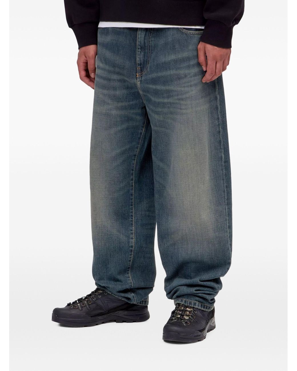 Carhartt Gray Aaron Pants for men