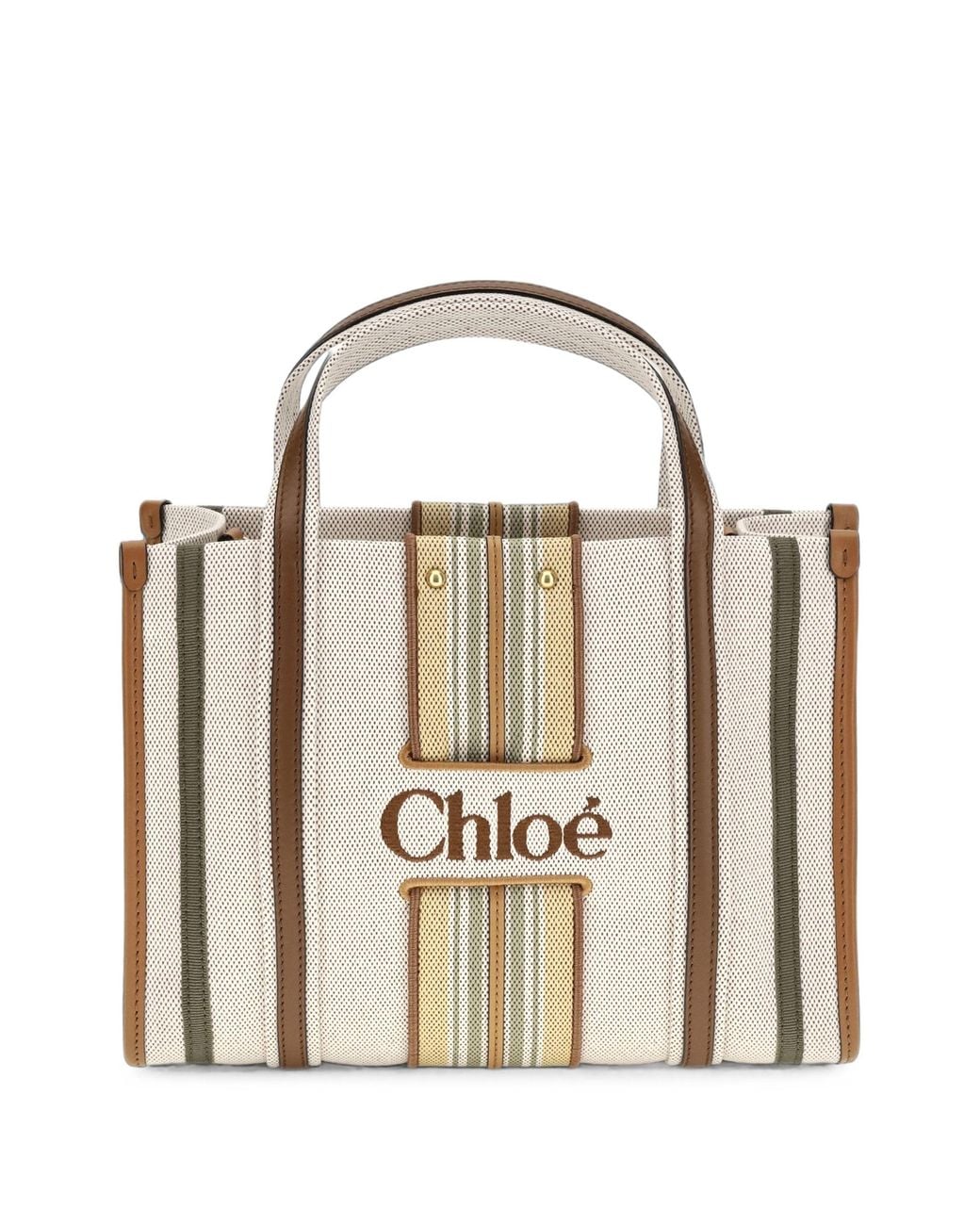 Chloé White Woody Loop S936 Shoulder Bag