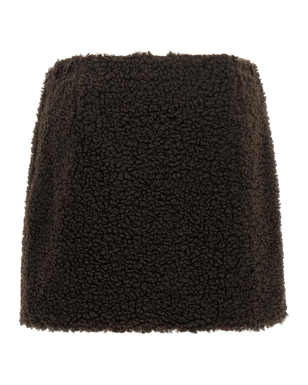 Moncler Black Teddy Skirt