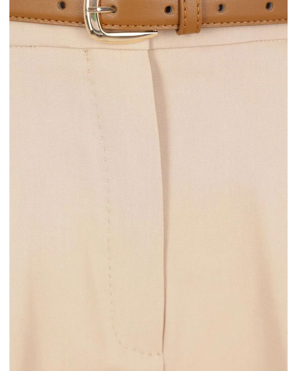 Max Mara Natural Cotone Trousers