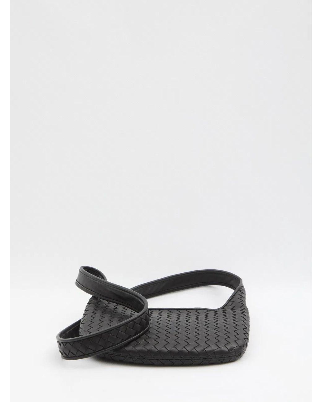 Bottega Veneta Black Intrecciato Crossbody Small for men