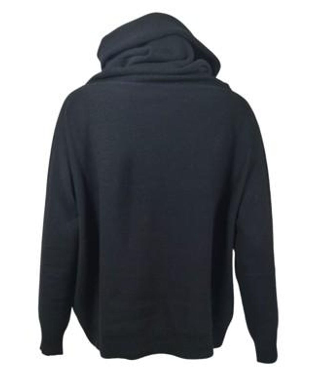 D.exterior Blue Wool Sweater