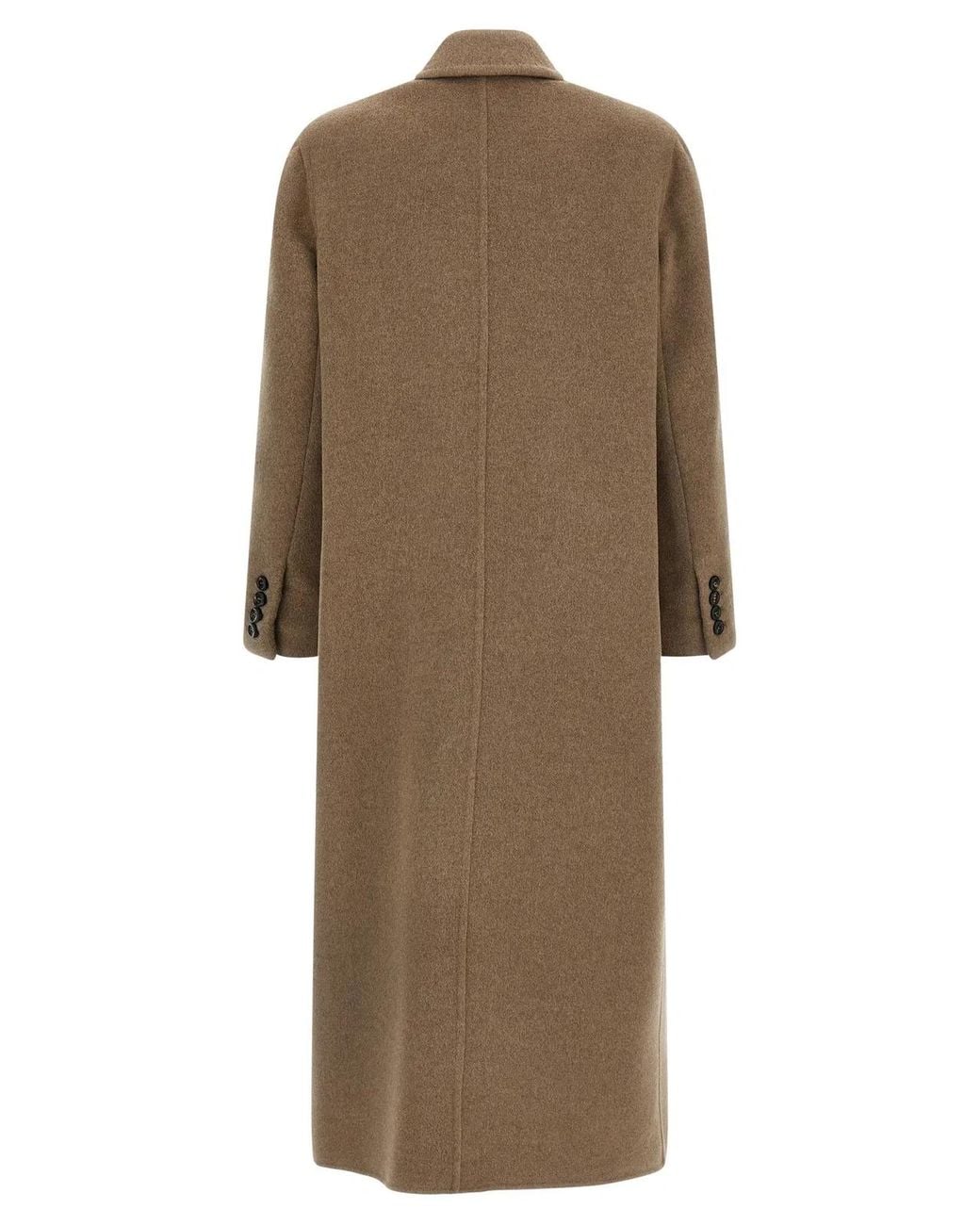 Max Mara Natural 'Armonia1234' Long Coat