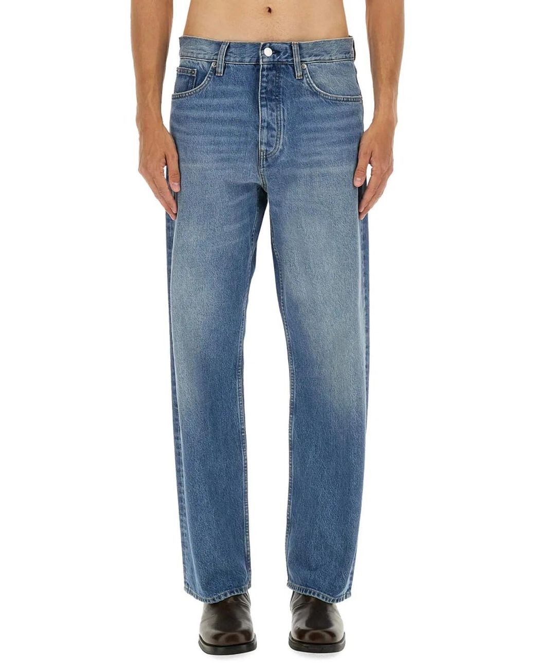 sunflower Blue Loose Fit Jeans for men